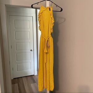 Zara midi dress with fringes